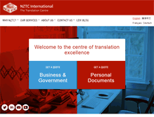 Tablet Screenshot of nztcinternational.com